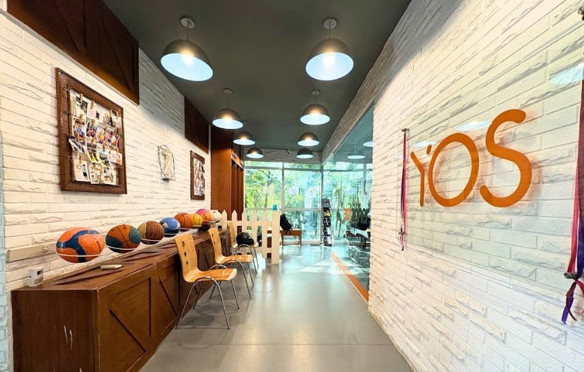 Inside a YOS Sports Health physiotherapy and rehab clinic